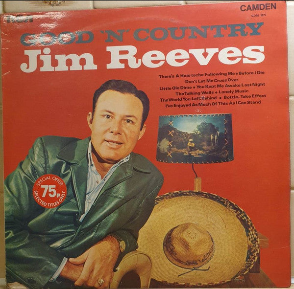 Jim Reeves : Good 'N' Country (LP, Album, Mono, RE)