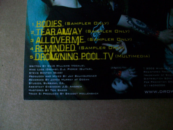 Drowning Pool (2) : Drowning Pool Tour Sampler (CD, Promo, Smplr)