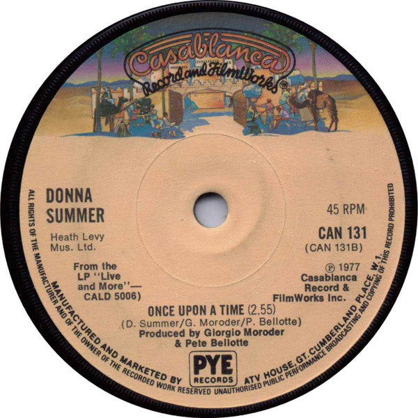 Donna Summer : MacArthur Park (7", Single, Sol)