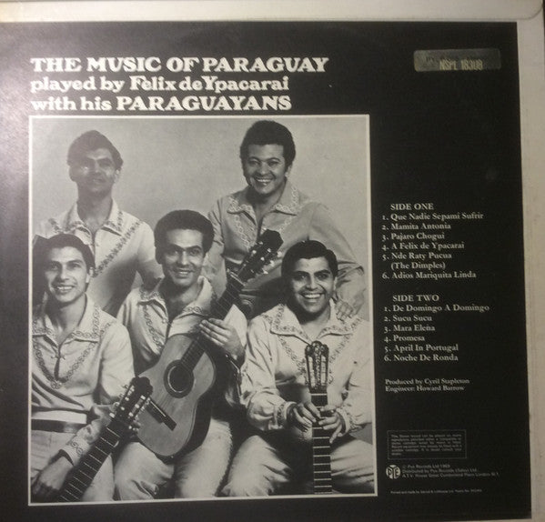 Felix De Ypacarai Y Sus Paraguayos : The Music Of Paraguay (LP, Album)
