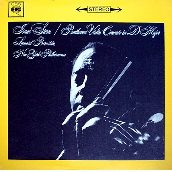 Isaac Stern / Ludwig van Beethoven / Leonard Bernstein, New York Philharmonic : Violin Concerto In D Major (LP, RE)