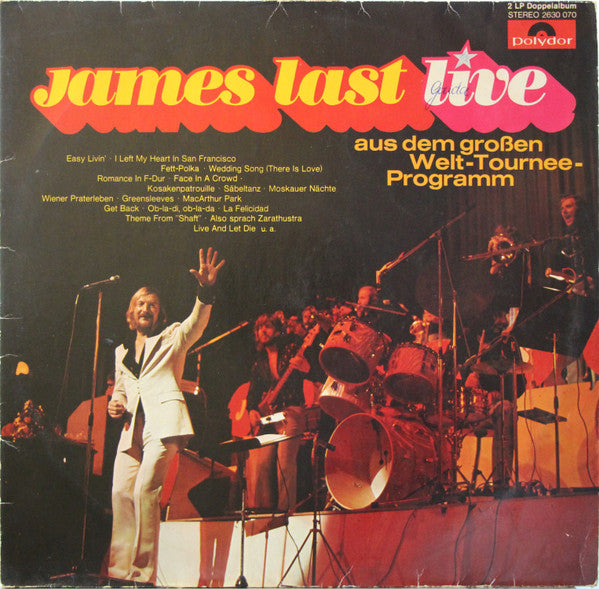 James Last : James Last Live (2xLP, Album)