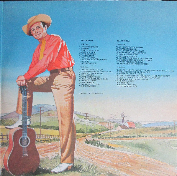 Jim Reeves : 40 Golden Greats (2xLP, Album, Comp, RM)