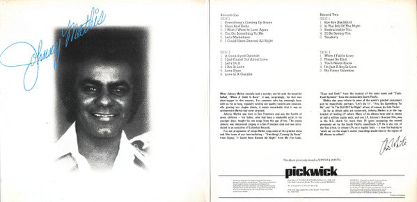 Johnny Mathis : The Johnny Mathis Collection Vol. 2 (2xLP, Comp)
