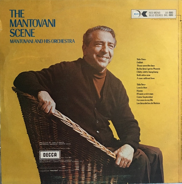 Mantovani And His Orchestra : The Mantovani Scene (LP, Album)