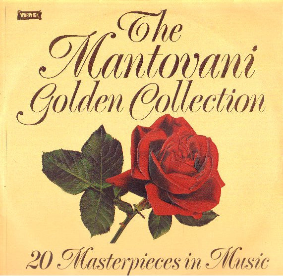 Mantovani And His Orchestra : The Mantovani Golden Collection (20 Masterpieces In Music) (LP, Comp)