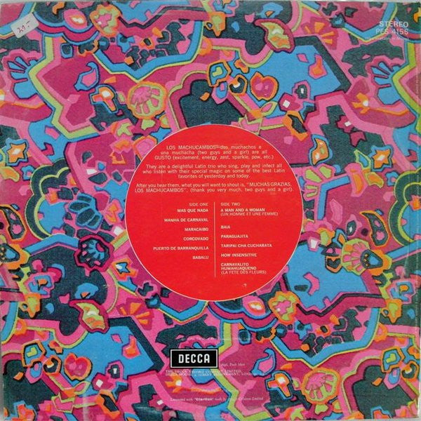 Los Machucambos : Mucho Gusto (LP, Album)