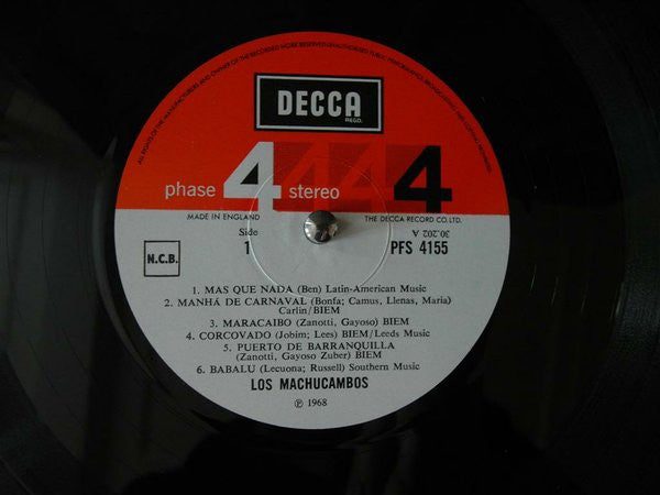 Los Machucambos : Mucho Gusto (LP, Album)