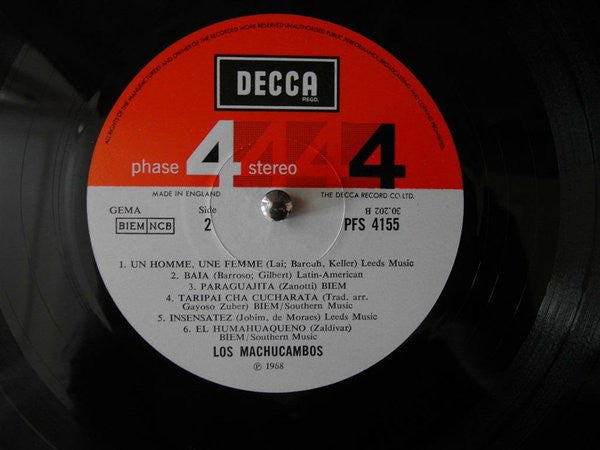 Los Machucambos : Mucho Gusto (LP, Album)