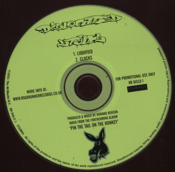 Dislocated Styles : Liquified / Clocks (CD, Single, Promo)