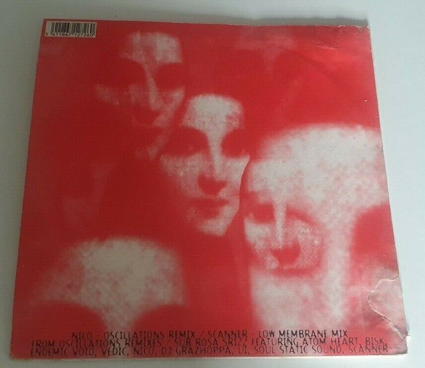 Bill Laswell- Oscillations (Nico & Scanner Remixes) 12" Vinyl Drum and Bass 1997