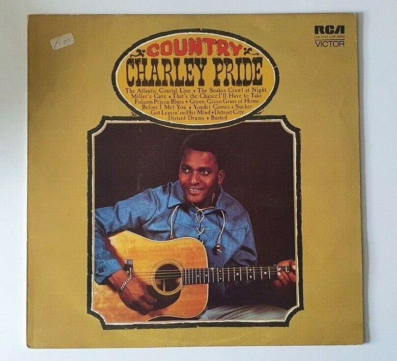 Country Charley Pride 1966 Vinyl Record LP RCA Victor - LSA 3143 | FREE POST