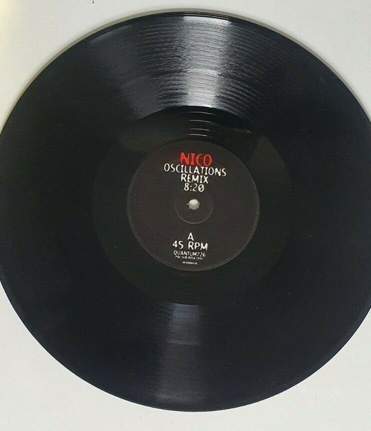 Bill Laswell- Oscillations (Nico & Scanner Remixes) 12" Vinyl Drum and Bass 1997
