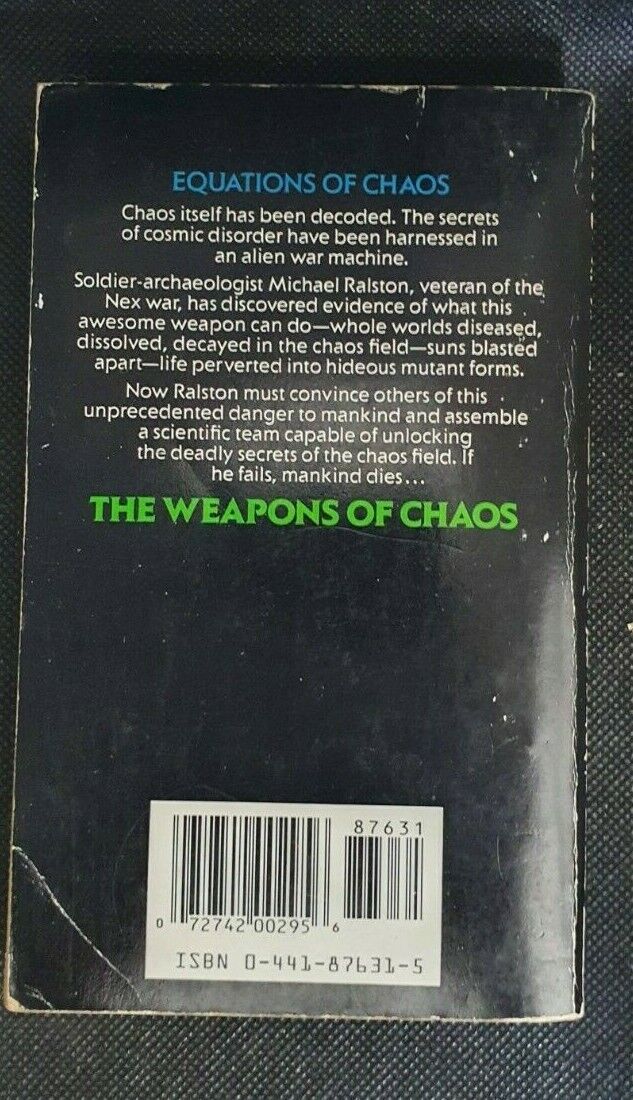 The Weapons of Chaos Strike Home Book 2 Equations of Chaos FIRST EDITION