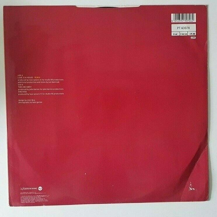 Gina Foster - Love Is A House Remix - Vinyl Record 12 - c5c | FREE POST