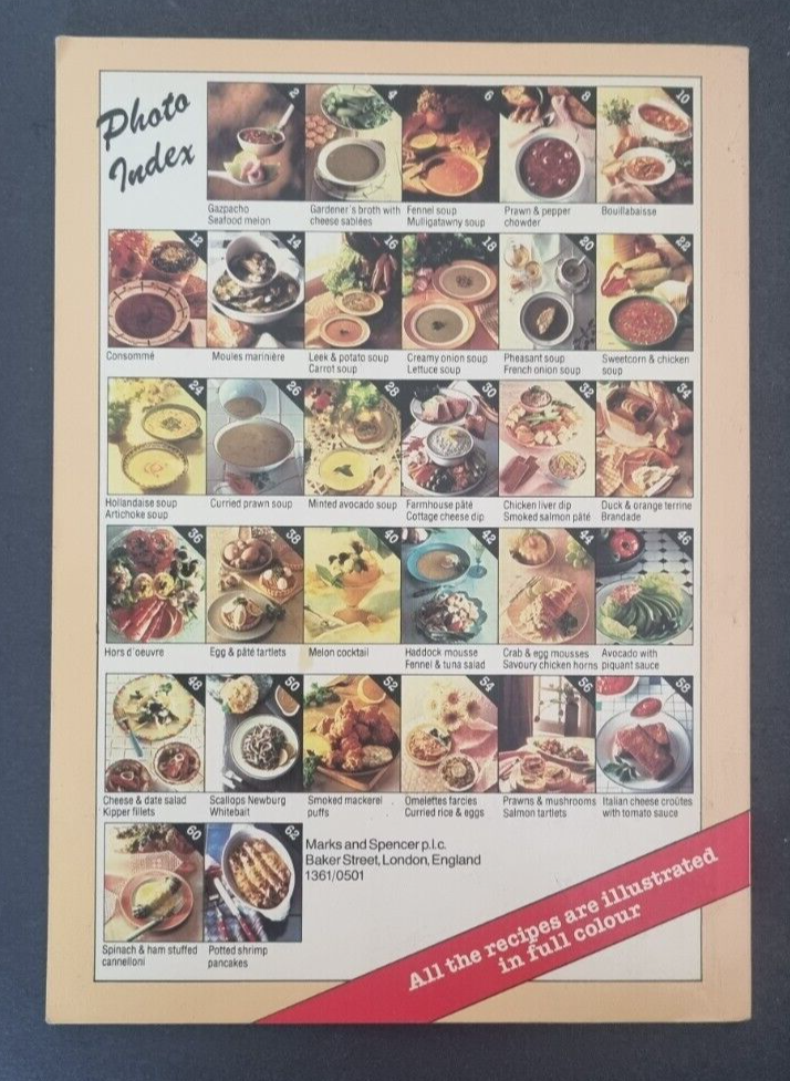 Soups & Starters (St. Michael), Rosemary Wadey Vintage Cook Book | FREE POST