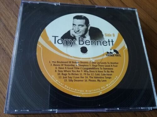Tony Bennett (Vintage Vinyl) CD (2006) 32 Tracks Digitally Remastered