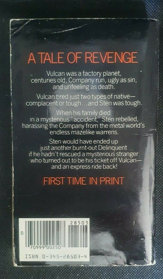 STEN Allen Cole and Chris Bunch FIRST EDITION 1982 Vintage Book | FREE POST
