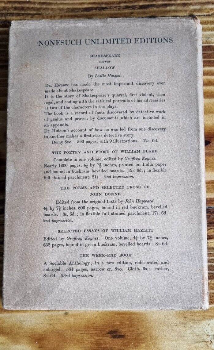 1931 De Maisse A Journal of Accomplishments Harrison & Jones First EDITION Book