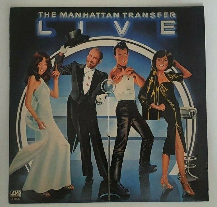 The Manhattan Transfer, Live - Swing Vocal Vinyl LP Record | FREE POST