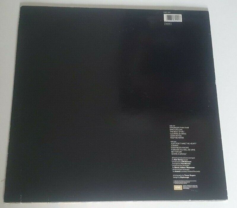 Cliff Richard - STRONGER - 12" Vinyl Record LP | FREE POST