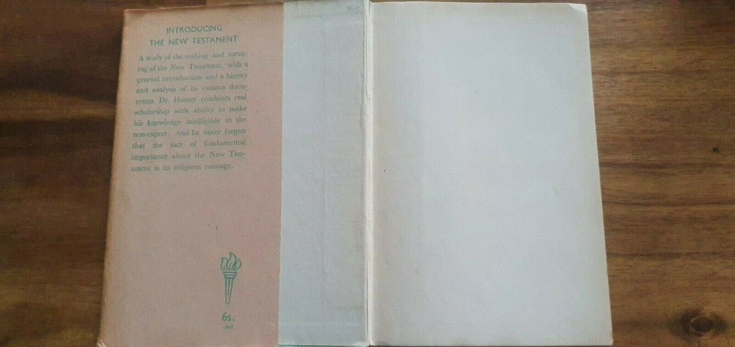 Introducing the New Testament A.M Hunter | 1945 FIRST EDITION | RARE | FREE POST