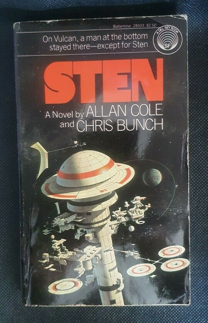 STEN Allen Cole and Chris Bunch FIRST EDITION 1982 Vintage Book | FREE POST