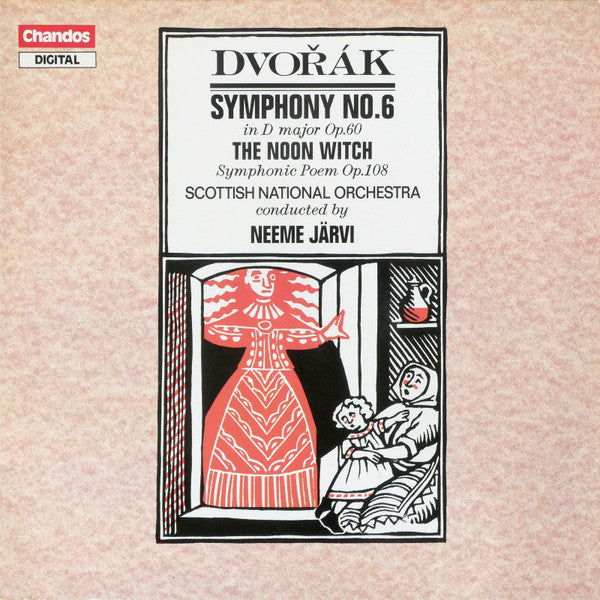 Antonín Dvořák, Royal Scottish National Orchestra Conducted By Neeme Järvi : Symphony No. 6 In D Major Op.60 / The Noon Witch (Symphonic Poem Op.108) (LP)