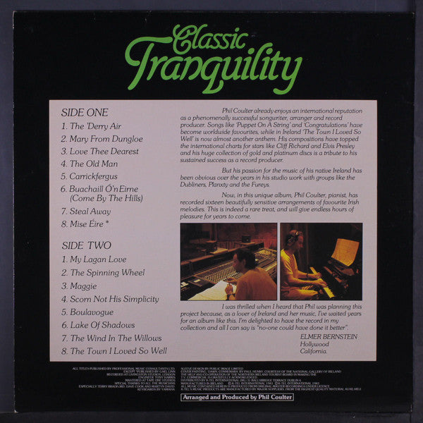 Phil Coulter : Classic Tranquility (LP, Album)