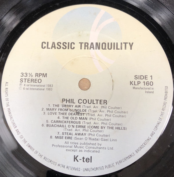 Phil Coulter : Classic Tranquility (LP, Album)
