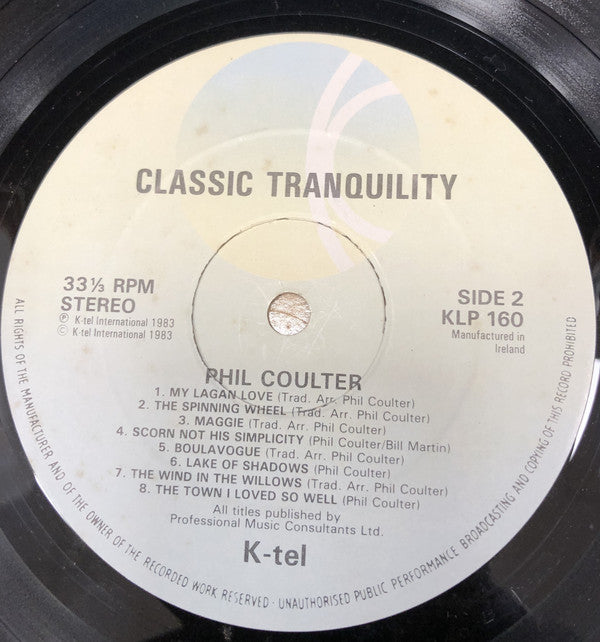 Phil Coulter : Classic Tranquility (LP, Album)