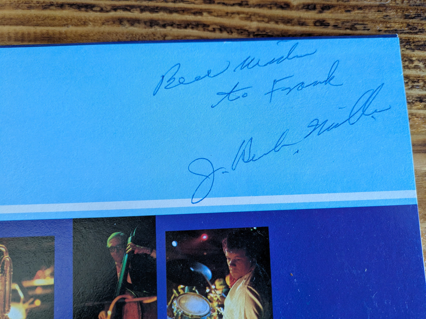 Rare Autographed Signed Tribute to Swing LP John Miller and Herb Miller