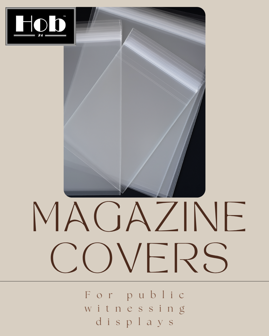 Protective Magazine Covers - PACK OF 200