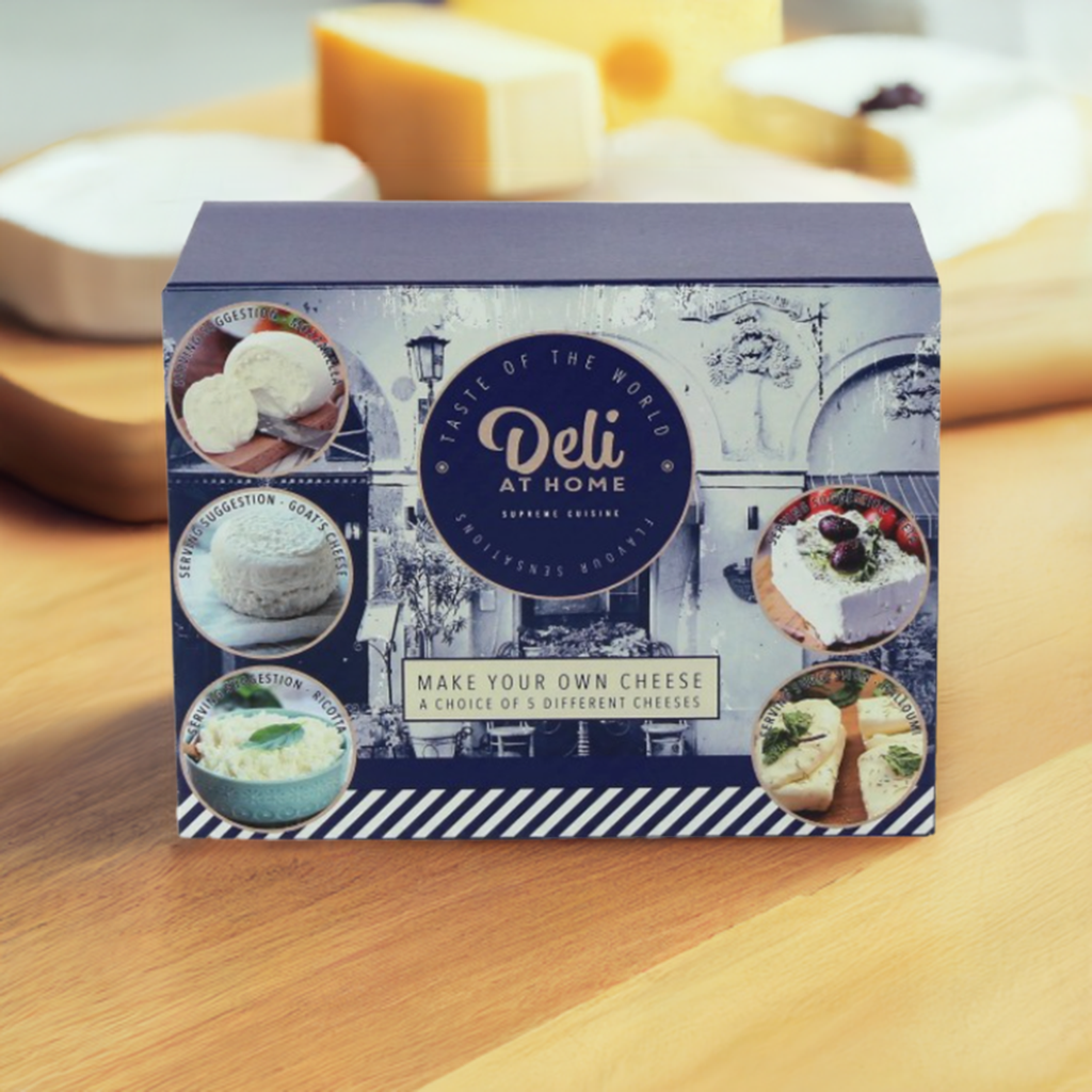 Deli at Home CHEESE MAKING KIT foodie gift vegetarian