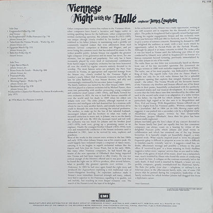 Hallé Orchestra Conductor James Loughran : Viennese Night With The Hallé (LP)