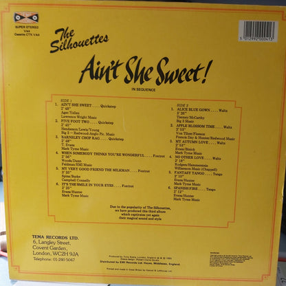 Silhouettes (15), The : Ain't She Sweet ! (LP)