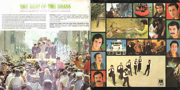 Herb Alpert & The Tijuana Brass : The Beat Of The Brass (LP, Album)