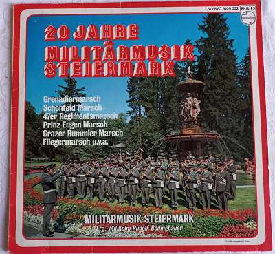 Alfred Janauschek : 20 Jahre Militarmusik Steiermark (LP, Album, Mono)