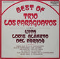 Luis Alberto del Parana y Los Paraguayos : Best Of Trio Los Paraguayos With Louis Alberto Del Parana (LP, Comp, RE, RM)
