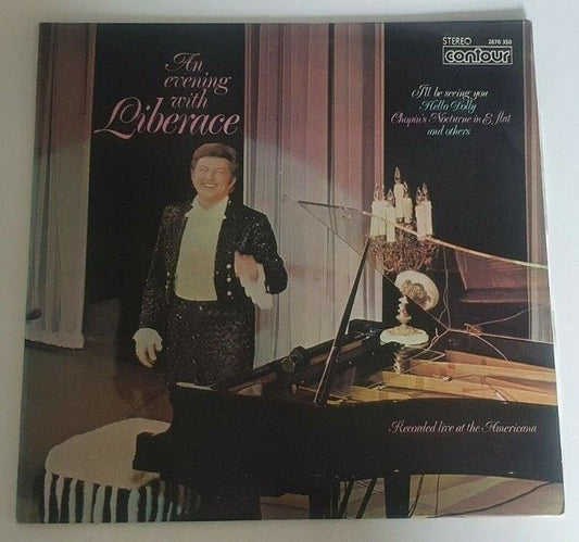 Liberace - An Evening With Liberace - Vinyl Record.. - c1142c | FREE POST