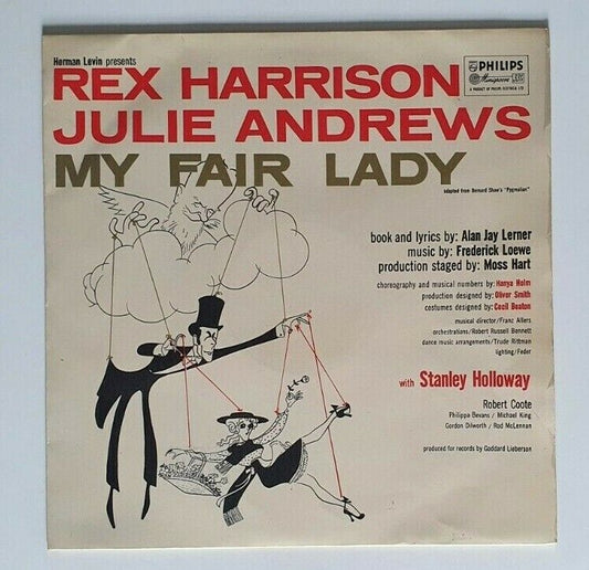 Rex Harrison Julie Andrews My Fair Lady Vinyl | FREE POST