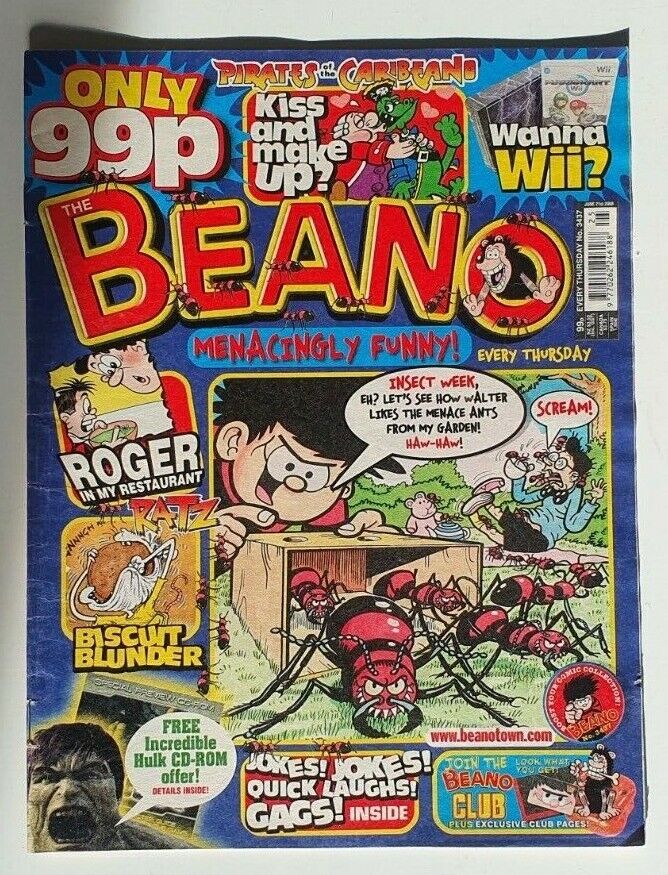 Collectable Beano Editions 2900-3900 Comics Denis DC Thomson Rare | FREE POST