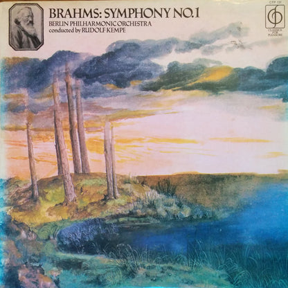 Johannes Brahms, Berliner Philharmoniker Conducted By Rudolf Kempe : Symphony No. 1 In C Minor (LP, Album, RE)