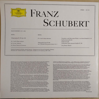 Franz Schubert, Jörg Demus : Impromptus Op. 142 / 12 Deutsche Tänze u.a. (LP, RE)