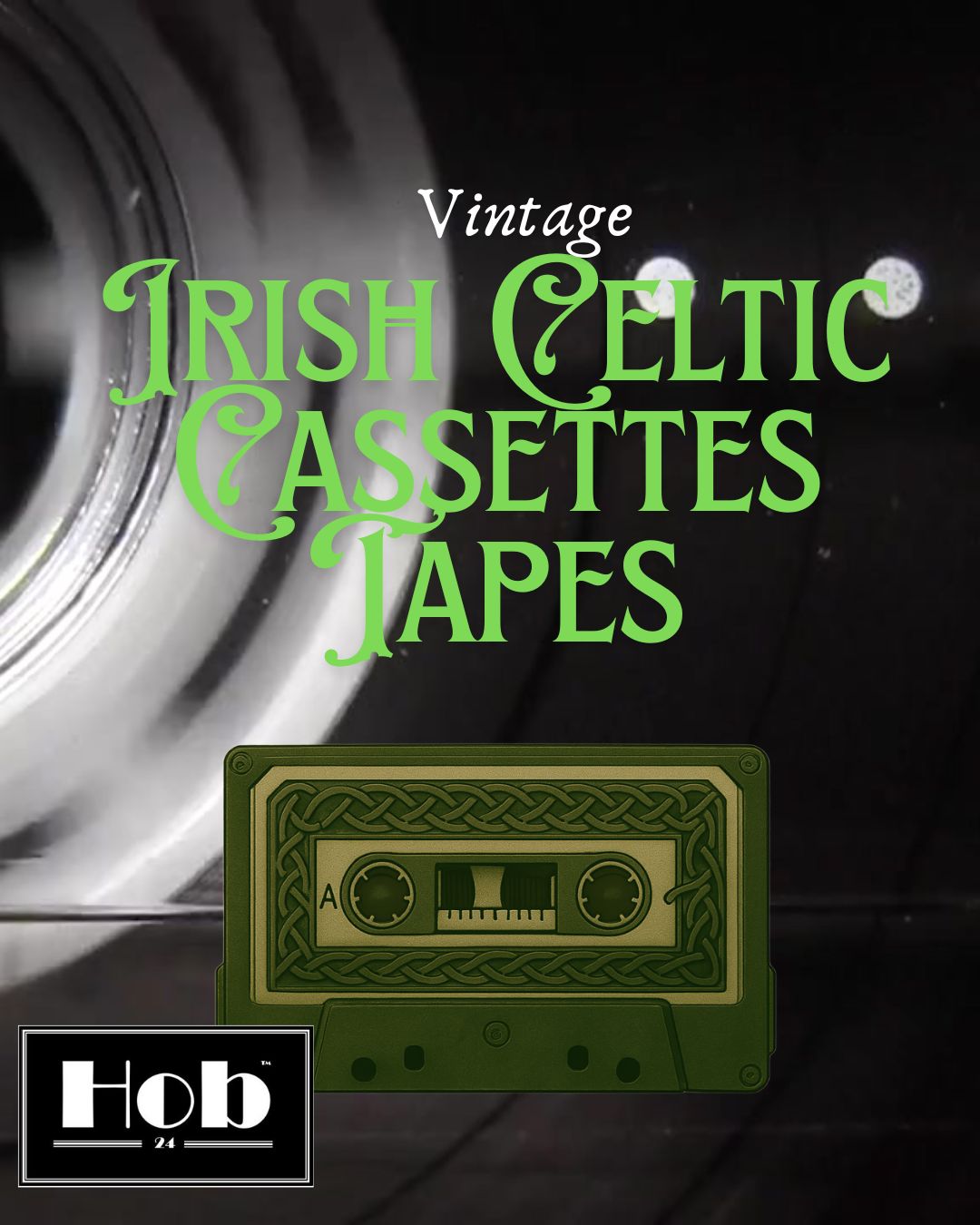 Selection of Rare Celtic Irish Music Audio on Cassette Vintage Collectable