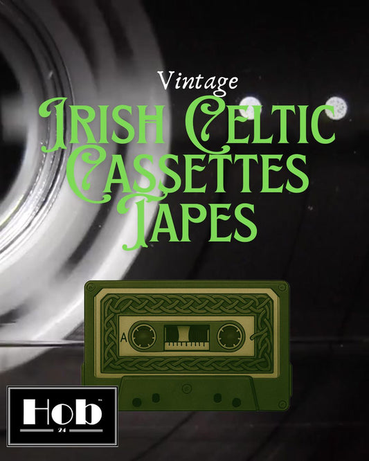 Selection of Rare Celtic Irish Music Audio on Cassette Vintage Collectable