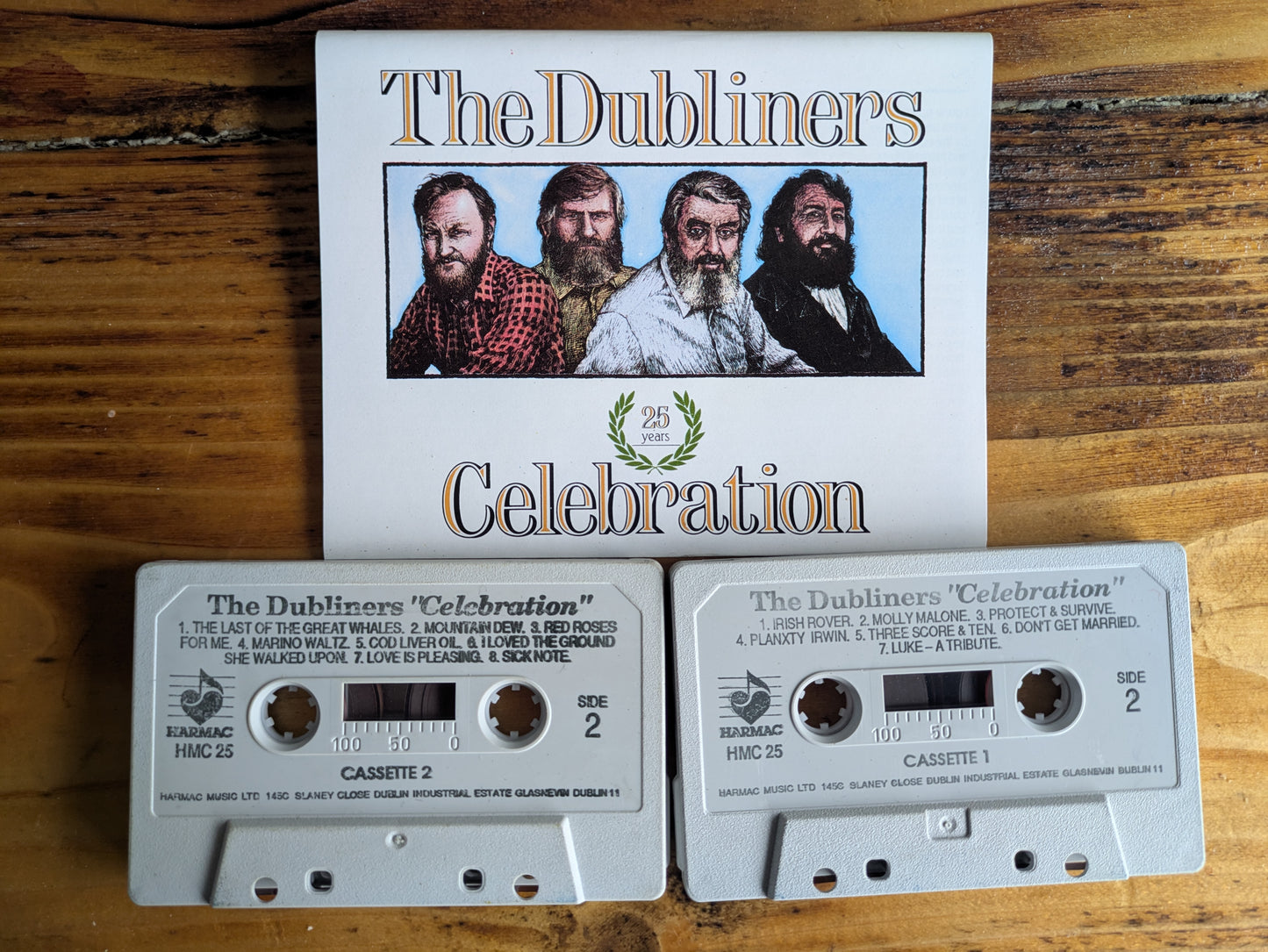 Selection of Rare Celtic Irish Music Audio on Cassette Vintage Collectable