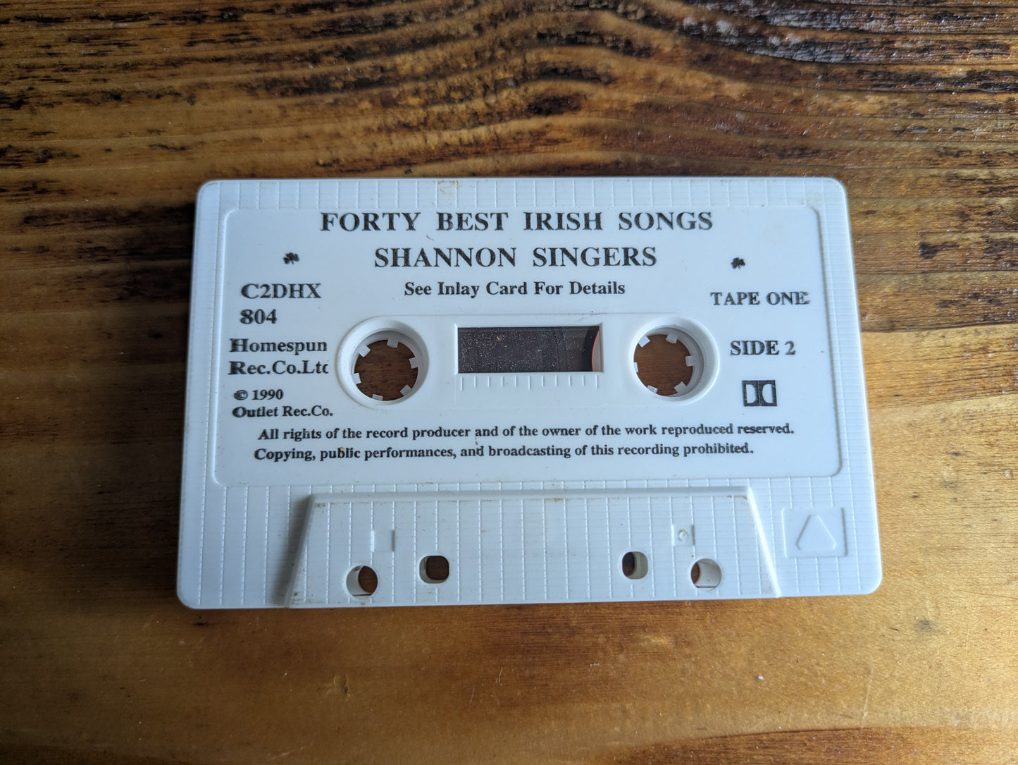 Selection of Rare Celtic Irish Music Audio on Cassette Vintage Collectable