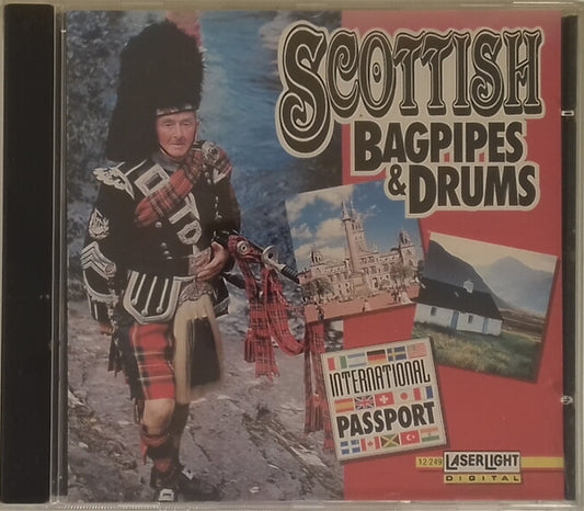 Scottish Bagpipes and Drums CD Album