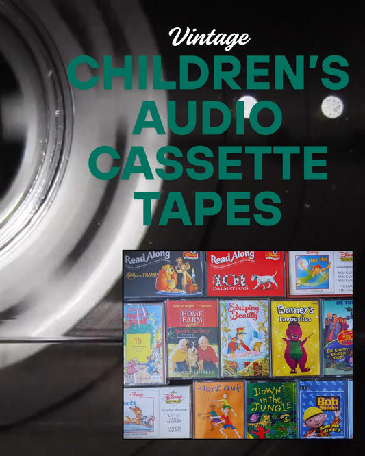 Children's Cassette Tapes | Collectable Rare Vintage Kids Audio